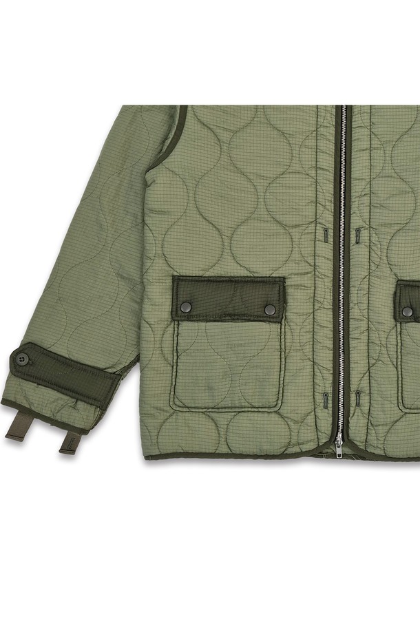 orleans store - 다운/패딩 - orleans neck collar quilted jacket