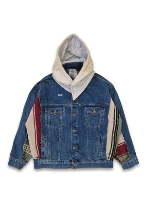 orleans re work quilt denim jacket