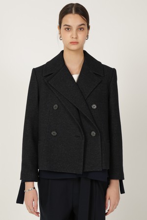 Overlap Panel Wool Jacket_Navy 오버랩 패널 울 자켓_네이비