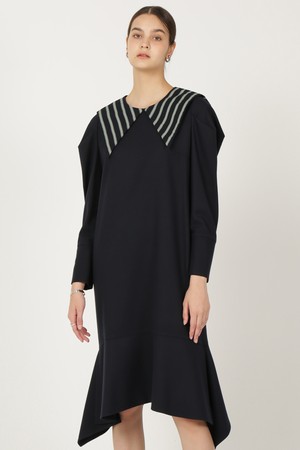 Cape Collar_Navy 케이프 카라_네이비