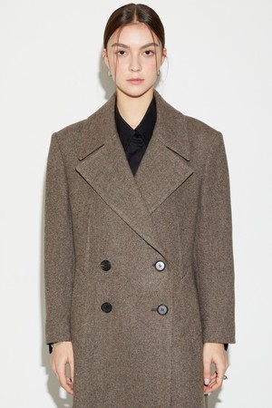 Oversized Twill Wool Coat 오버사이즈 트윌 울 코트