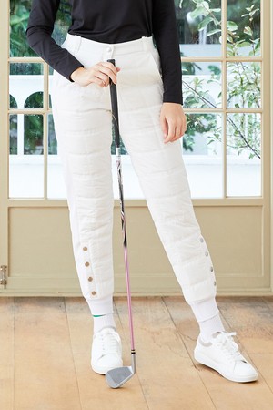 Quilting 스냅 Pant WH