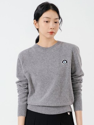 캐시미어 홀가먼트 라운드 M/G-a
