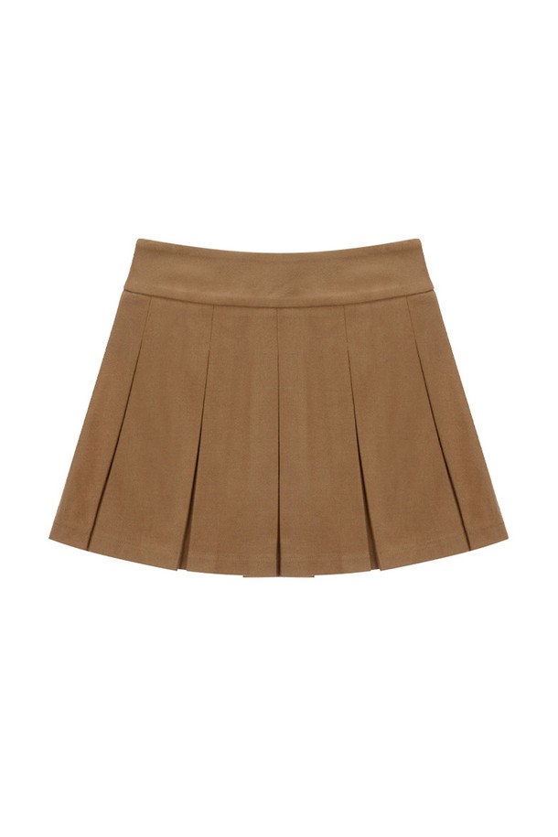 울 블렌드 플리츠 스커트 2 (베이지)는 가을과 겨울에 어울리는 여성용 미니스커트입니다. 부드러운 촉감의 울 블렌드 소재로 제작되어 따뜻하고 편안한 착용감을 선사합니다. 베이직하고 클래식한 디자인에 플리츠 디테일이 더해져, 오피스룩이나 모임룩 등 다양한 시간과 장소와 상황에 활용할 수 있습니다. 레귤러핏으로 제작되어 편안하면서도 세련된 스타일을 연출하며, 미니멀한 무드를 선호하는 분들께 추천합니다. 무지 패턴의 베이지 컬러는 어떤 상의와도 매치하기 용이하여 활용도가 높습니다.