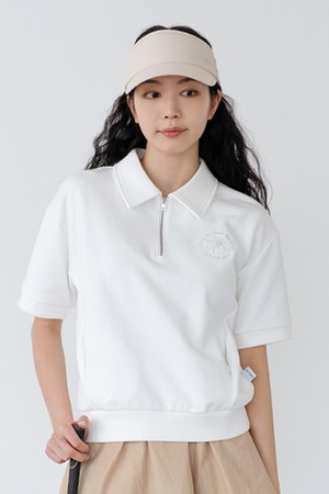 리싸이클 카라 집업 스웻셔츠 IV