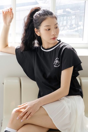 플레어 슬리브리스 BK