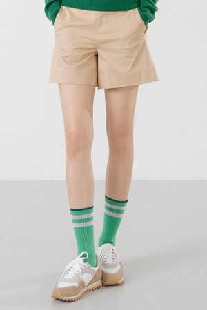 베이직 스티치 숏팬츠 BG