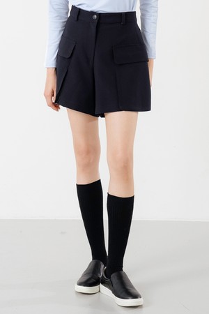 포켓 A라인 숏팬츠 D/NY