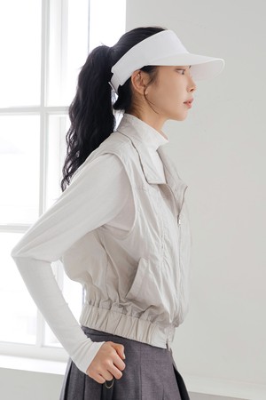 샤이니 집업 베스트 L/GY