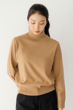 캐시미어100 풀오버 BG