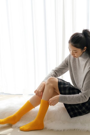 비비드 크루 삭스 D/YW