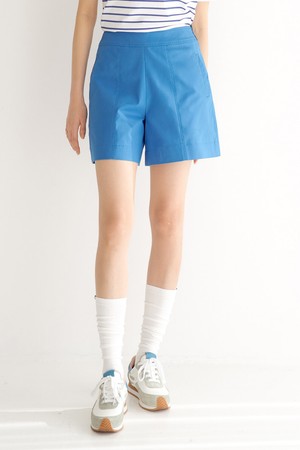 베이직 스티치 숏팬츠 BL_BLUE-a