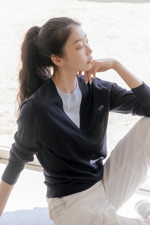 레이어드 라운드 니트 NY