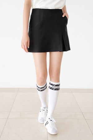 베이직 타이트 스커트 BK