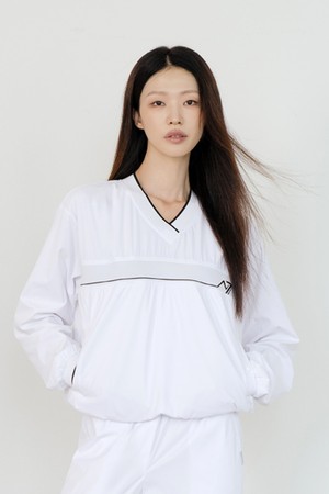 방풍 브이넥 윈드브레이크 WH