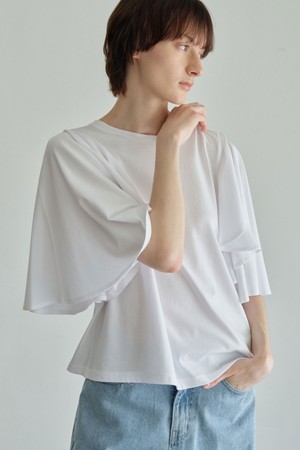 더블 프릴 티셔츠 (3컬러)