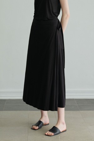 텐셀 랩 스커트 (2컬러)