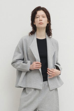 이지 쿠션 숄카라 자켓 (2컬러)