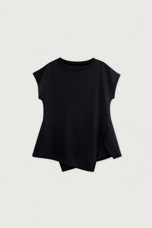 [03/26 예약배송] 보트넥 언발런스 캡소매티