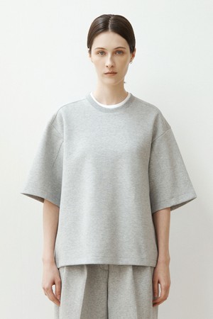 백 셔링 쿠션 라운드 반팔