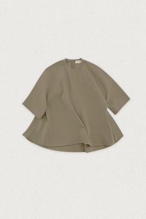 볼류밍 플레어 반팔티