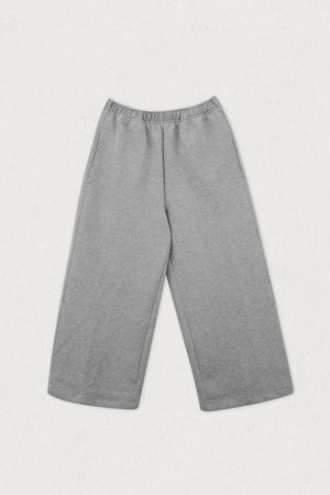 코어 와이드 크롭 팬츠