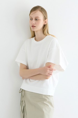 NEW 스미스 볼륨 소매 반팔티