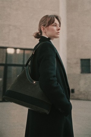 Joy Hobo Bag _Khaki_KHAKI-a