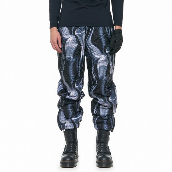 LOGO QUILTING JOGGER PANTS_V11B3PT305_BK