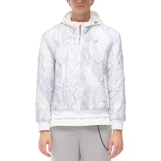 LOGO QUILTED PUFFER_V11B3JP203_GY