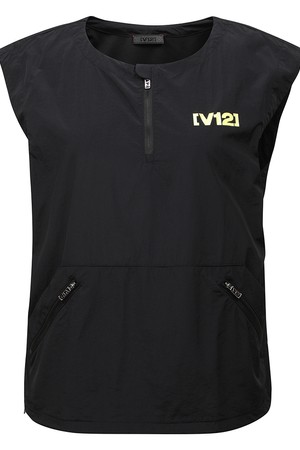 WOMEN ROUND ANORAK_V21C1TR001_BK