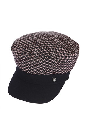 여성 2도 하트 자가드 뉴스보이캡 L21B3CP656_PK