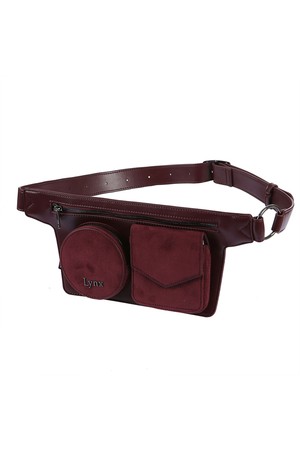 여성 포켓 믹스 벨트백 L21B3BG683_WN