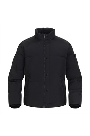 남성 지퍼스냅 헤비 덕다운 점퍼 L11B4JD214_BK