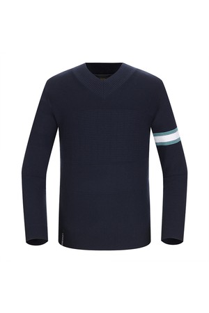 남성 케이블믹스 반집업 풀오버 L11B3SN116_NA