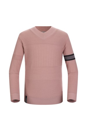 남성 케이블믹스 반집업 풀오버 L11B3SN116_PK