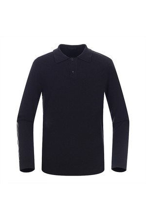 남성 포인트 제에리 스웨터 L11B3SN104_BK