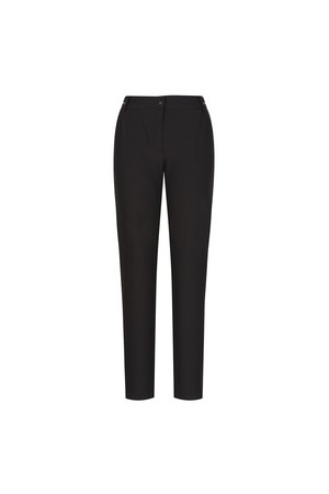 여성 뒷요크 엠보프린트 일자핏팬츠 L21C1PT355_BK_BLACK-a