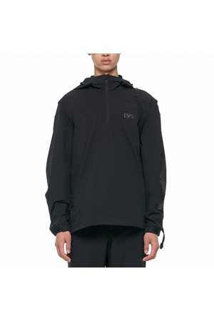 LOGO JACQUARD HOOD ANORAK_V11B3TR008_BK_NOCOLOR-a