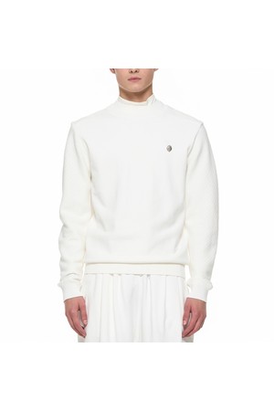 SOLID VARIOUS MIXED HALF-NECK KNIT_V11B3SR101_WH_NOCOLOR-a