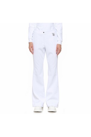 LOGO POINT BOOTSCUT PANTS_V21B4PT350_WH_NOCOLOR-a