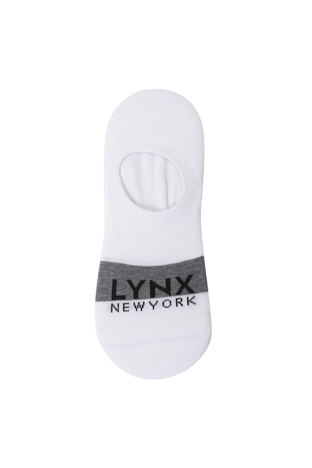 LYNX - 양말 - 남성 페이크 삭스 L11C1SC701_WH