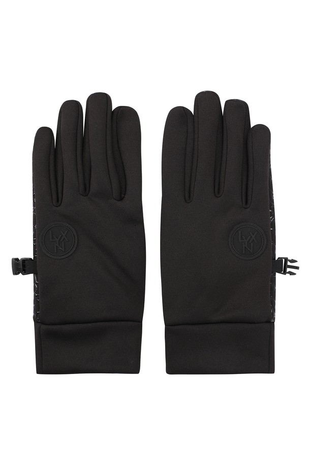 LYNX - 악세서리 - 남성 플리스 방한 장갑 L11C4GV832_BK