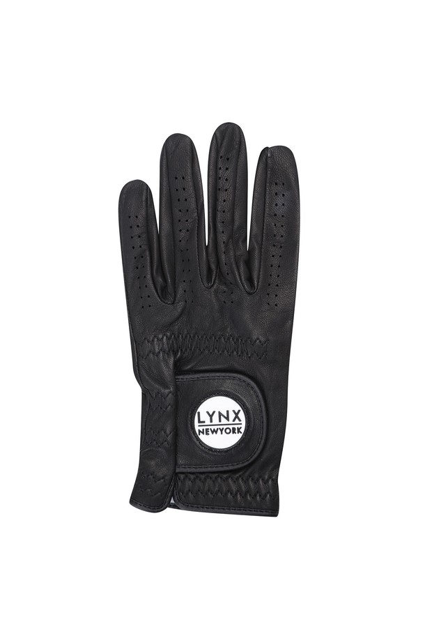 LYNX - 악세서리 - 남성 양피 한손 골프장갑 L11C3GV831_BK