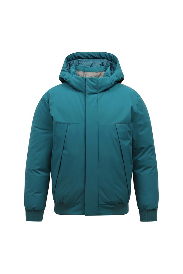 LYNX - 다운 / 패딩 - 남성 블루종 헤비 덕다운 점퍼 L11C4JD214_GN