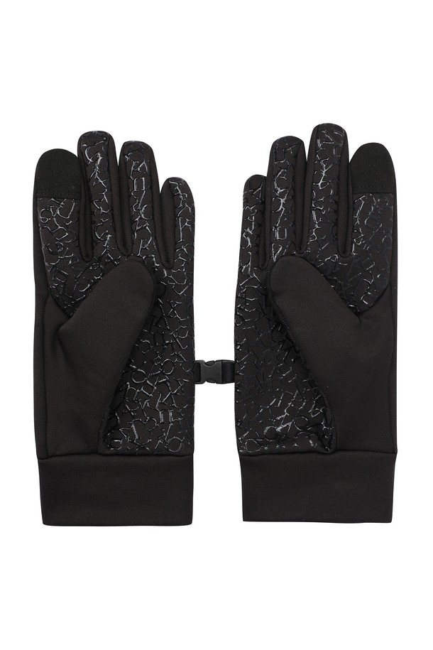 LYNX - 악세서리 - 남성 플리스 방한 장갑 L11C4GV832_BK