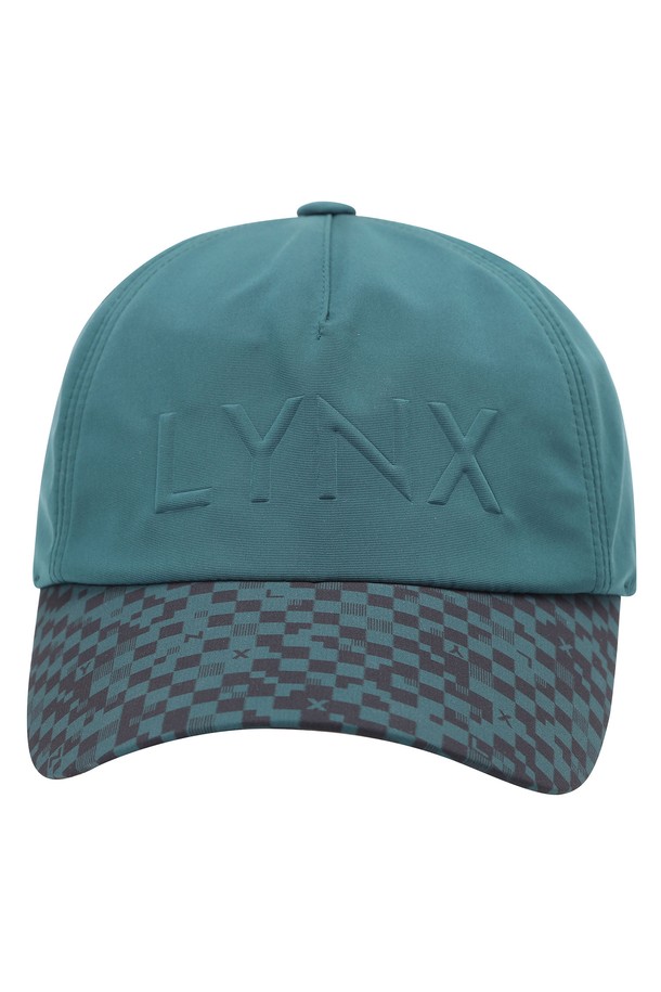 LYNX - 악세서리 - 남성 챙 픽셀 그래픽 볼캡 L11C3CP603_TQ