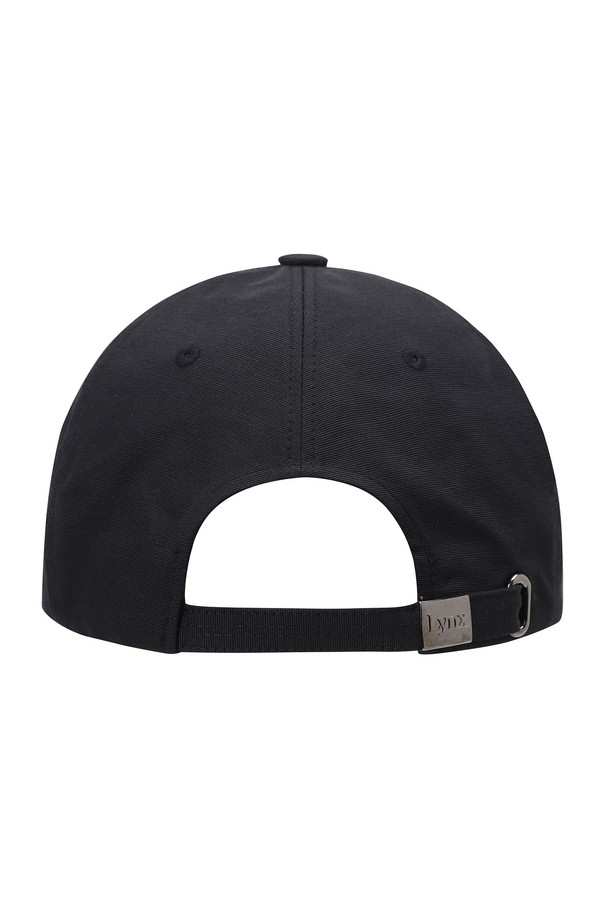 LYNX - 악세서리 - 남성 로프 디테일 반커프 캡 L11C3CP604_BK