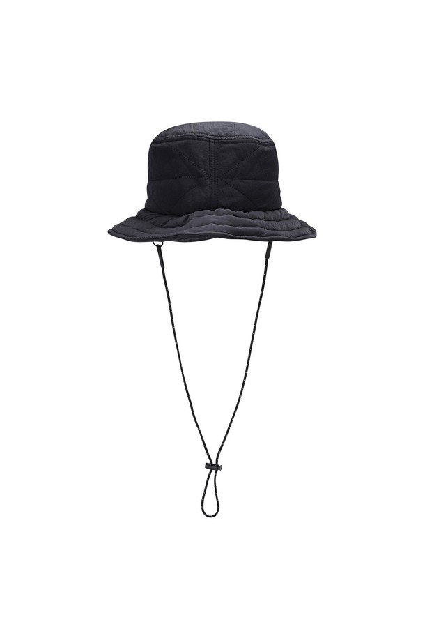 LYNX - 악세서리 - 남성 마름모 스티치 패딩 벙거지 L11C4CP613_BK