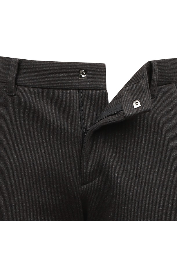 LYNX - 팬츠 - 남성 융본딩 와끼 시보리 팬츠 L11C4PT324_BK